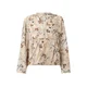 Munthe Bluza BABETTE bež/rjava/jelka/off-bela