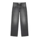 Pull&Bear Kavbojke siv denim