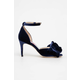 Sandale Custommade Marita Velvet boja: tamno plava, 998620031