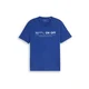 TOM TAILOR DENIM Majica kobalt modra / bela