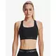 Under Armour UA Crossback Mid Bra-BLK, UA Crossback Mid Bra-BLK | 1361034-001 | XS