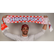 Euro 2024 SCARF HRVATSKA EURO 2024, trak nog nv, rdeča 242478-HRV