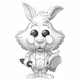 Vinilna figurica Funko Pop! Disney: Alice in Wonderland (Sketched) - White Rabbit #1650