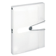 Herlitz mapa za dokumente, A4, 40mm, transparent bela