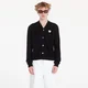 Pulover Comme des Garçons PLAY V-Neck Emblem Knit Cardigan UNISEX Black XS