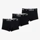 Bokserji Jordan Mens Flight Cotton 3-Pack Trunk Black M
