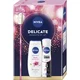Nivea Ženski kozmetički set Delicate moments of joy, Dzodorans 150ml + gel za tuširanje 250ml
