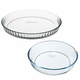 KOMPLET PEKAČEV ZA TORTE PYREX 2 KOSA, 26 CM, 28 CM
