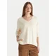 Kontatto Pulover 3M0842C Écru Relaxed Fit