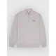 Element Element Co Emb Quarter Half-Zip Sweater mid grey heather