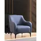Atelier del Sofa Fotelja Belissimo 94x87x77cm Plava