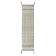 Bež-moder bombažen tekač Flair Rugs Leela, 60x200 cm