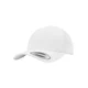Curved classic snapback white