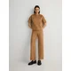 Reserved - LADIES` TROUSERS - zlatno braon - YU031-82X