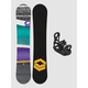 FTWO Union 135 + Junior M Black 2022 Snowboard Set mustard