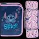 shumee Enoprekatna šolska peresnica za deklico, brez dodatkov, Stitch Stich