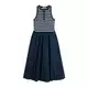 Tommy Hilfiger Ženska duga haljina WW0WW49628, Teget-bela