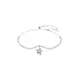 Swarovski Zapestnica modra / oranžna / roza / srebrna