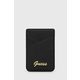 Guess Wallet Card Slot GUWMSSASLBK MagSafe Saffiano black (GUWMSSASLBK)
