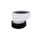Ostatní Manšeta za stranišče Euro tools 51753020 WC sleeve short with eccentric 20 mm