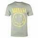 Metal majica moška Nirvana - Yellow Smiley - ROCK OFF - NIRVTS04MGR