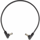 RockBoard Power Supply Cable Black 30 cm angled/angled