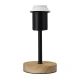Brilagi - Stona lampa NUBILA WOOD 1xE27/25W/230V hrast/crna