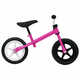 vidaXL Bicikl za ravnotežu s kotačima od 12 inča ružičasti