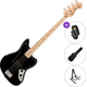 Fender Squier Affinity Series Jaguar Bass SET Black Električna bas kitara