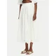 Marciano Guess Trapezno krilo G6GD27 W2869 Kremna Regular Fit