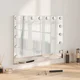 LED Ogledalo za Toaletni Stolić Bijela 58 x 10 x 47 cm
