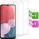 shumee 3x 9H kaljeno steklo za telefon, združljivo z Samsung Galaxy A13 4G - komplet za zaščito zaslona 2.5D, trdota 9H, debelina 0,3 mm, oleofobni premaz, zaščita pred praskami in padci