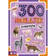 shumee 300 nalepk z živalmi, zelena sova