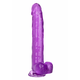 California Exotics Size Queen Dildo 10 Inch Purple