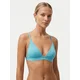 Calvin Klein Swimwear Bikini zgornji del  azur / bela