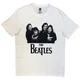 The Beatles Group Photo Anthology Drum (Back Print) White L Majica