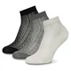 Nogavice NINE WEST KR_NW_SHINY_Z_SS25 (3 PACK) Bela
