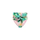 Next Bikini hlačke zelena/svetlo zelena/korala/roza