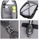 NCC-15-KLB012 Gembird Ranac poslovni Sivi za laptop 15,6inc 41x30x15cm USB konektor