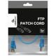 GEMBIRD PP22-0.5M/B Mrezni kabl FTP Cat5e Patch cord/ 0.5m blue