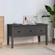 Vidaxl Klubska mizica 102x49x55 trdna borovina