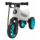 Teddies FUNNY WHEELS Rider SuperSport bela/turkizna 2v1+trap,višina sedeža28/30cm 25kg 18m+v škatli.