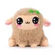 KAWAII Ovčka rjava plišasta igrača 22cm