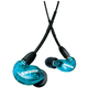 Slušalice s mikrofonom Shure - Aonic 215, plave