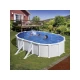 Gre Fidji Bazen, Ovalni, 7.3x3.75x1.32m, Beli