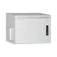 7U wall mounting cabinet, outdoor, IP55 490x600x450 mm, color grey (RAL 7035)