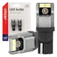 LED žarnici Canbus T10 W5W AMiO (4x SMD 3020, 12V/24V)