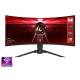 AS ROCK Zakrivljeni monitor Phantom PG34WQ15R2B, 34, 165Hz, 3440 x 1440, Crni
