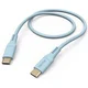 Hama Polnilni/podatkovni kabel, fleksibilen USB-C - 1,5 m, moder