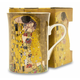 ZAKLADNICA DOBRIH I. Lonček iz porcelana z dekorjem Klimt Poljub